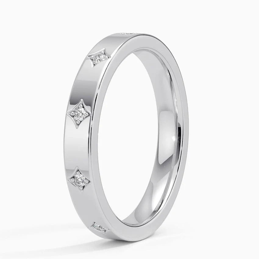 Elegant Tiara-Style Bridal Ring