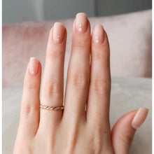 Load image into Gallery viewer, Elegant Pavé Moissanite Ring for Brides