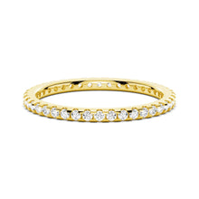 Load image into Gallery viewer, Unique Moissanite Wedding Band in Gold