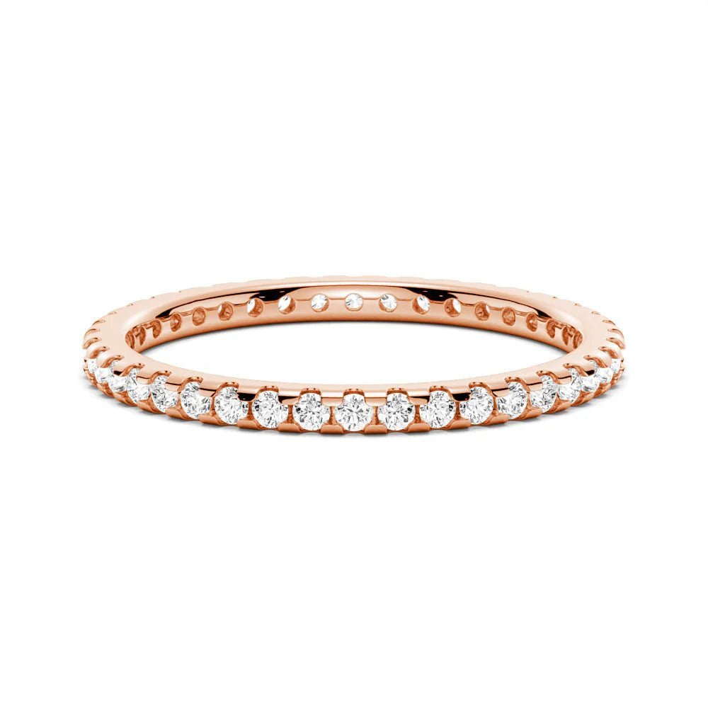 Contemporary Moissanite Ring Design
