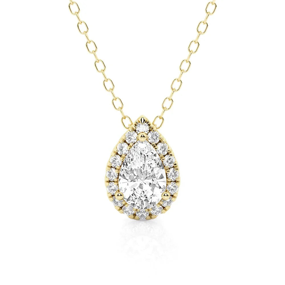 pear shape moissanite 