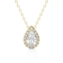 Load image into Gallery viewer, pear shape moissanite 