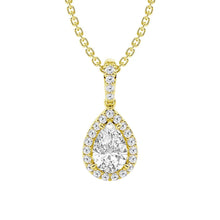 Load image into Gallery viewer, pear shape moissanite 