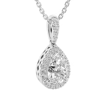 Load image into Gallery viewer, elegant pear pendant 