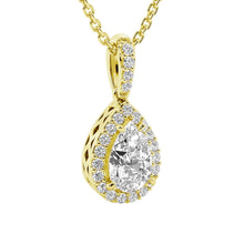 Load image into Gallery viewer, bridal moissanite necklace  