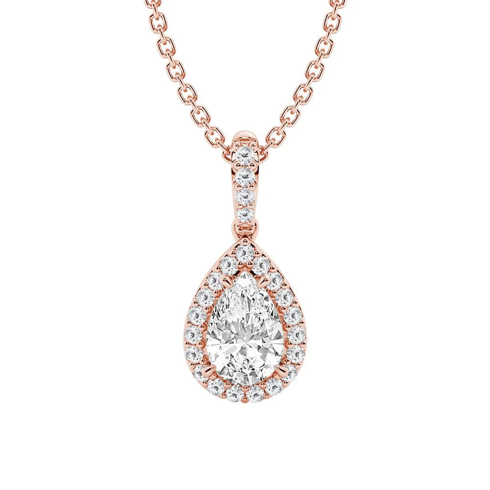 halo necklace 