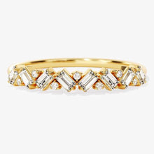 Load image into Gallery viewer, Stackable Moissanite Wedding Ring