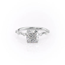 Load image into Gallery viewer, Petite Cushion Cut Moissanite Ring