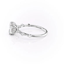 Load image into Gallery viewer, Hidden Halo Moissanite Engagement Ring