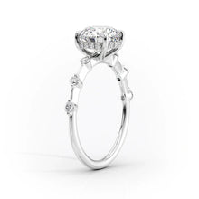 Load image into Gallery viewer, Delicate Cushion Cut Engagement Ring
