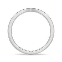 Load image into Gallery viewer, Slim Pavé Moissanite Wedding Band