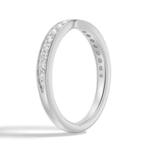 Load image into Gallery viewer, Dainty Pavé Moissanite Ring