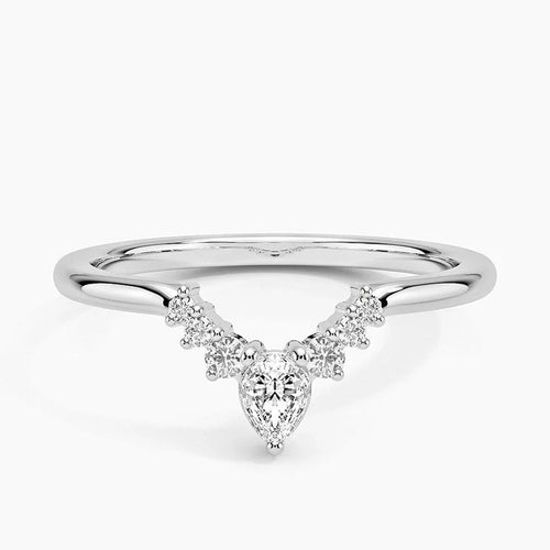Delicate Moissanite Ring for Brides