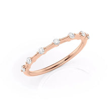 Load image into Gallery viewer, Petite Round Stone Eternity Ring