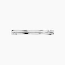 Load image into Gallery viewer, Twisted Vine Eternity Moissanite Ring