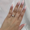 Elegant Round Moissanite Ring for Engagement