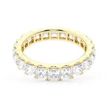 Load image into Gallery viewer, Geometric Moissanite Eternity Band for Women