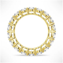Load image into Gallery viewer, Radiant Unity Moissanite Eternity Band | Silver, 10K–18K Gold, Platinum