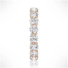 Load image into Gallery viewer, Radiant Unity Moissanite Eternity Band | Silver, 10K–18K Gold, Platinum