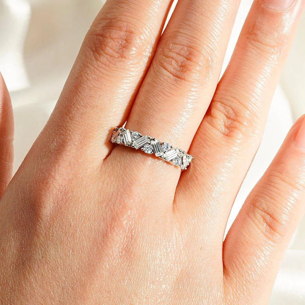 Timeless Moissanite Band for Women