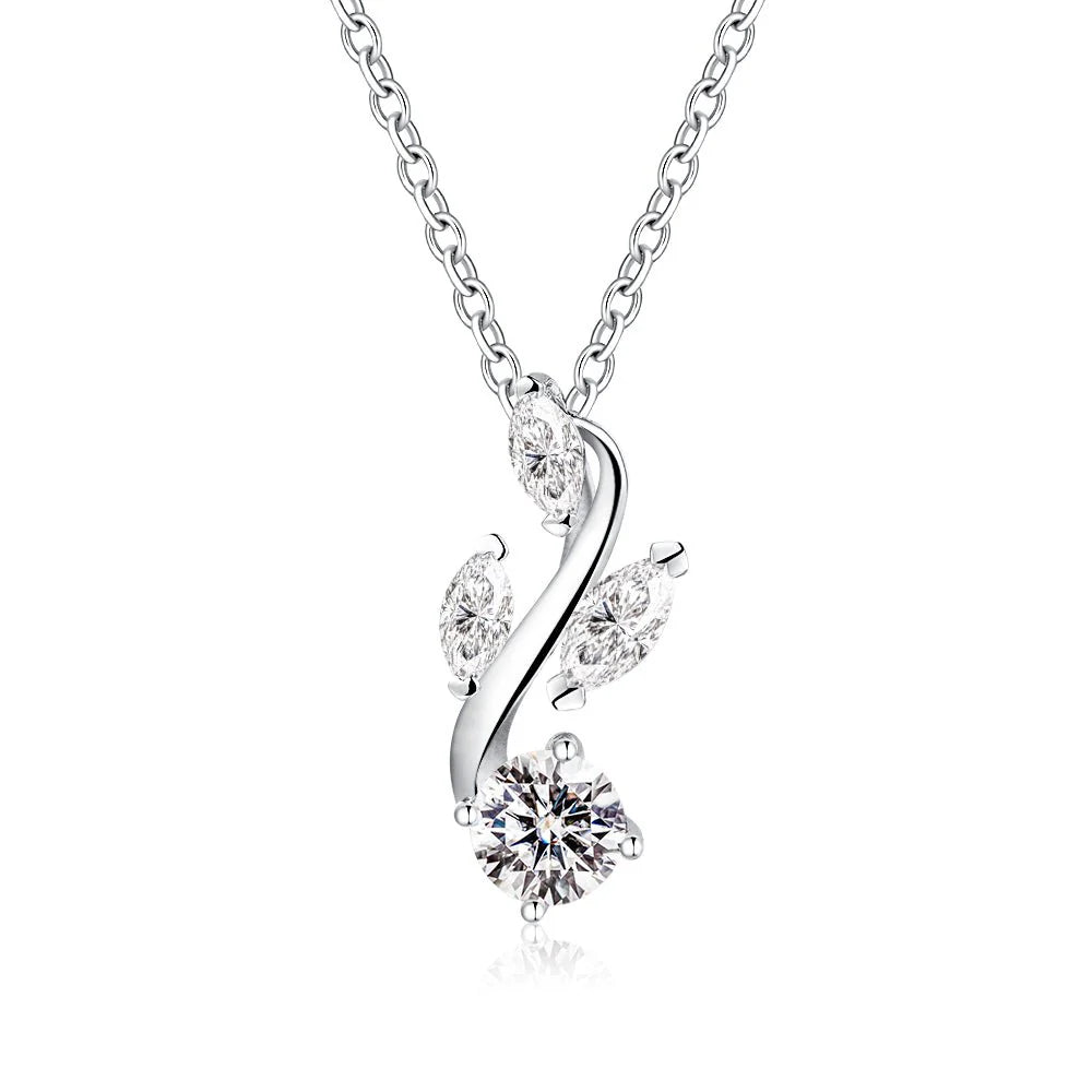 moissanite necklace  