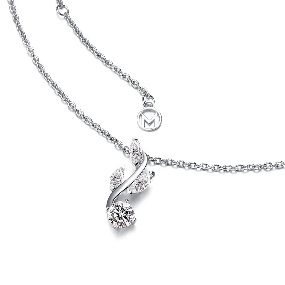 two stone necklace  