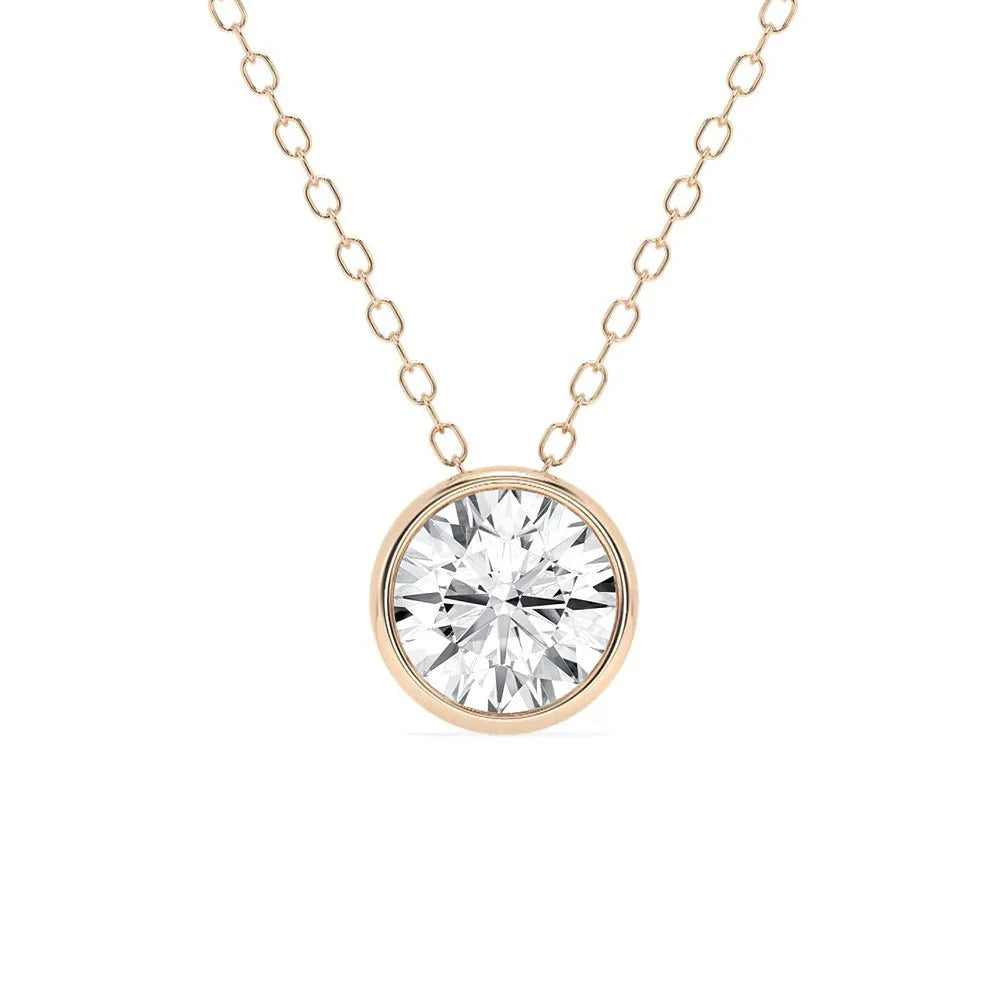 round cut moissanite  
