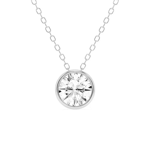 moissanite necklace  