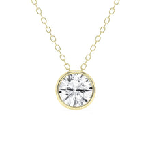 Load image into Gallery viewer, bezel set necklace 