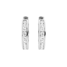 Load image into Gallery viewer, channel set earrings