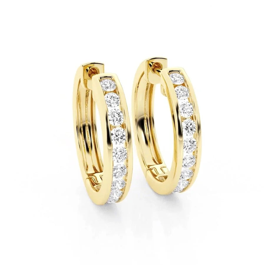 gold hoop earrings 