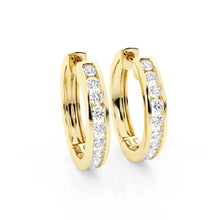 Load image into Gallery viewer, gold hoop earrings 
