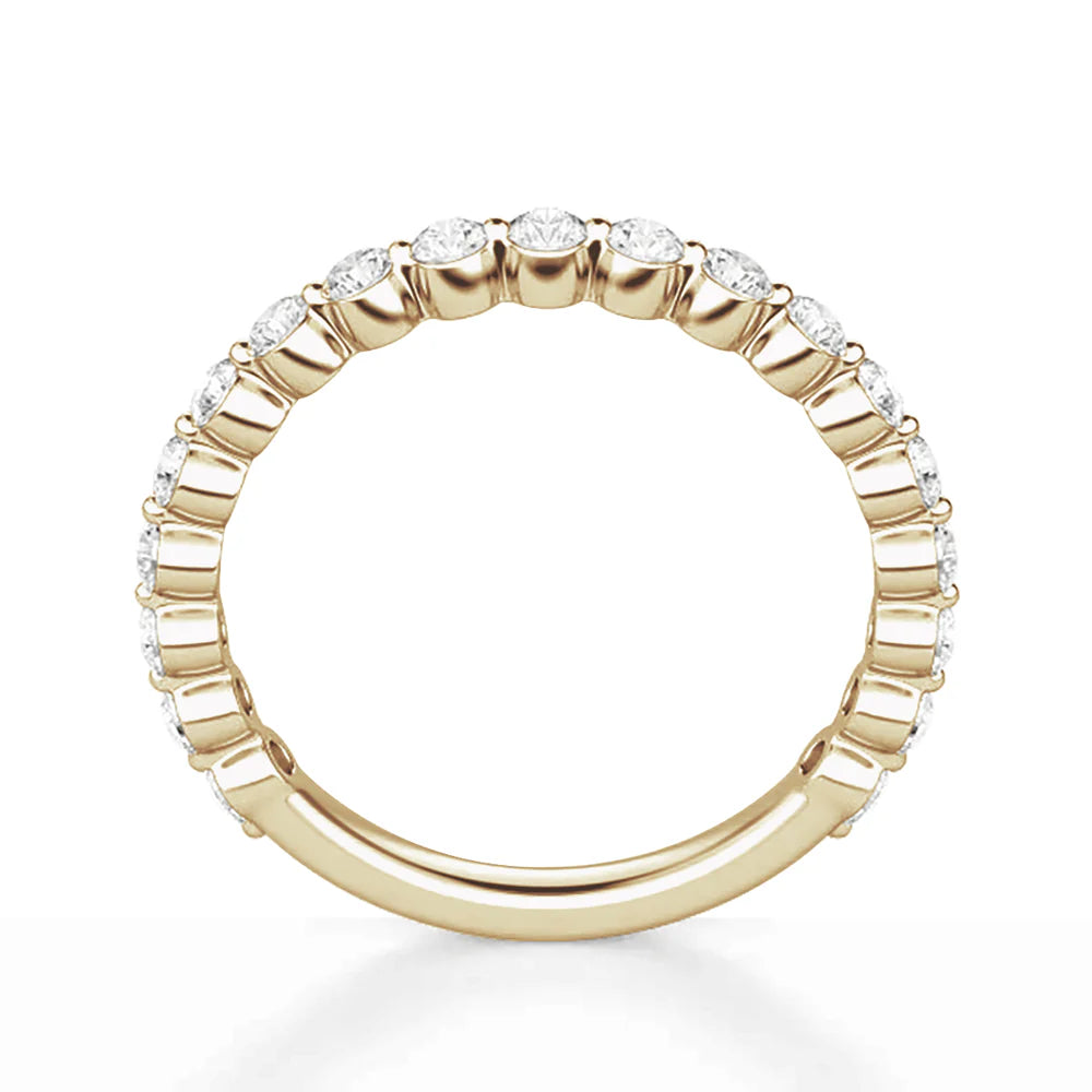 Delicate Half Eternity Bridal Band
