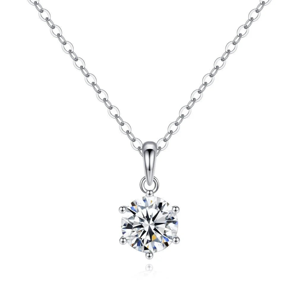 moissanite necklace  