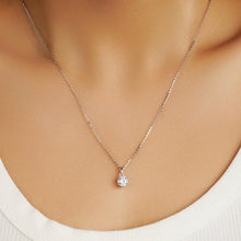 Load image into Gallery viewer, simple moissanite pendant  