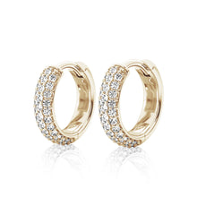 Load image into Gallery viewer, gold platinum earrings  