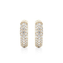 Load image into Gallery viewer, round cut earrings  