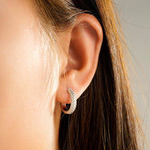 Load image into Gallery viewer, moissanite drop earrings  