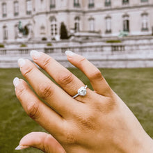 Load image into Gallery viewer, Love Moissanite Ring for Proposal
