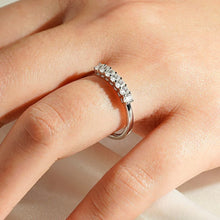 Load image into Gallery viewer, Oval Moissanite Wedding Ring