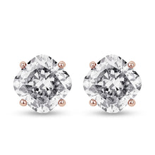 Load image into Gallery viewer, four prong moissanite  