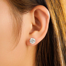 Load image into Gallery viewer, cushion cut earrings