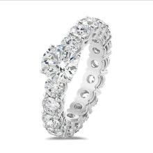 Load image into Gallery viewer, Stackable Solitaire Moissanite Ring