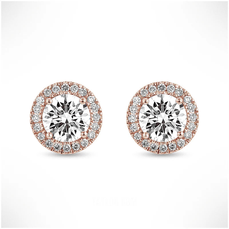 Sparkling Star Earrings Close-up