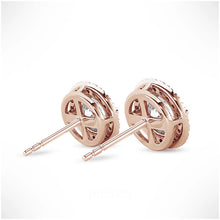 Load image into Gallery viewer, Starlight Sparkle Stud Earrings – 2CT Moissanite Star Earrings in Silver, Gold &amp; Platinum