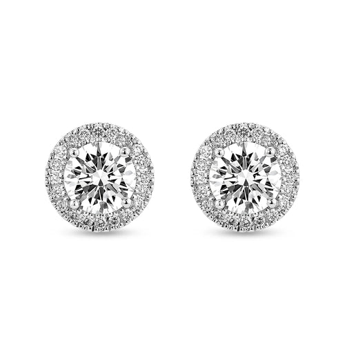 Starlight Moissanite Stud Earrings