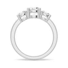Load image into Gallery viewer, Platinum Moissanite Prong Set Ring