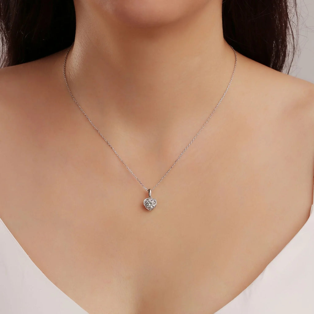 moissanite necklace  